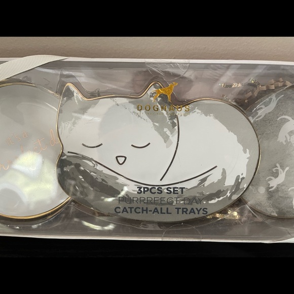Cat trinket bowl catch all trays new - Picture 3 of 4